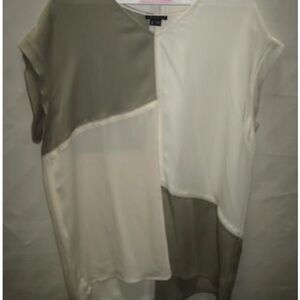 Theory Two-Tone Women's Blouse NWOT